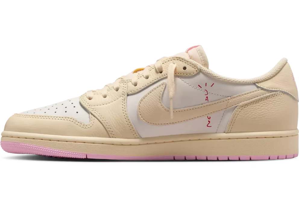 Air Jordan 1 Low x Travis Scott "Muslin and Shy Pink"