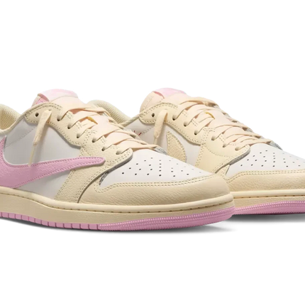 Air Jordan 1 Low x Travis Scott "Muslin and Shy Pink"