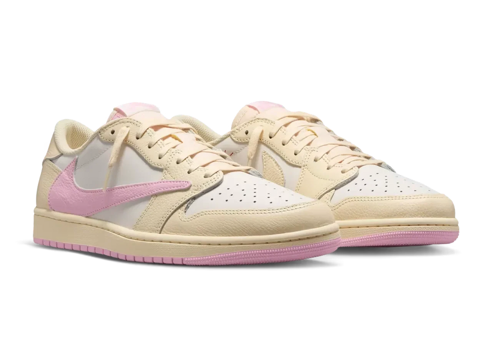 Air Jordan 1 Low x Travis Scott "Muslin and Shy Pink"