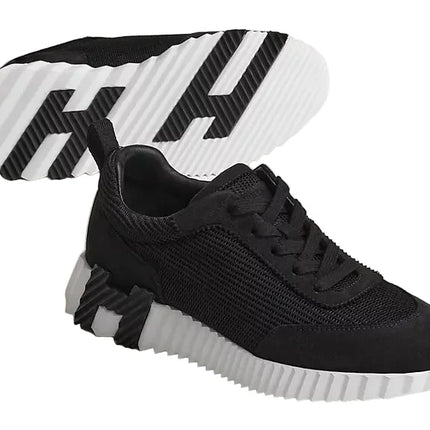 Hermes Bouncing Black White"