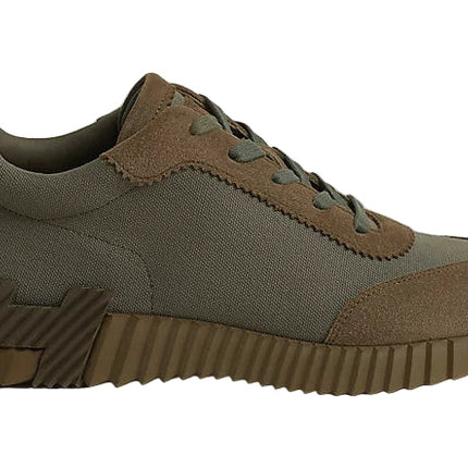 Hermes Bouncing Sneakers "Tundra Green"