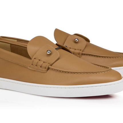Christian Louboutin Chambeliboat Leather Loafers "Lionne"