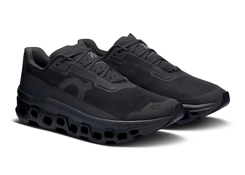 On Cloudmonster Void "Black"