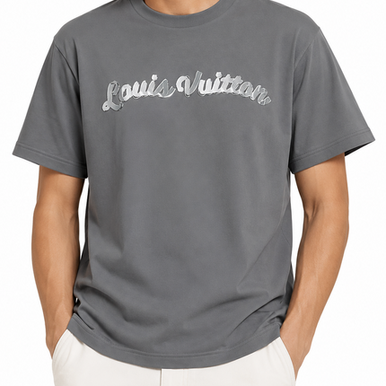 Louis Vuitton Gradient Signature T-Shirt "Petrole"