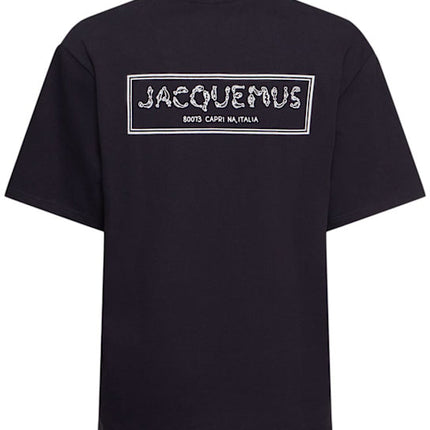 Jacquemus Printed T-Shirt The Merò Dark Navy