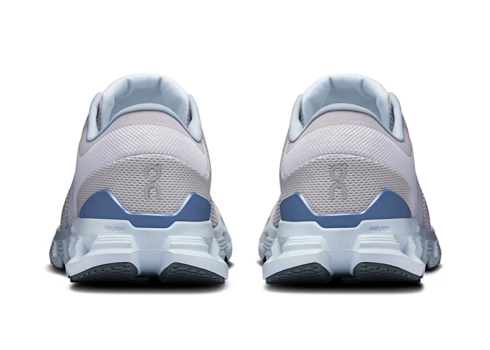 On Cloud X 4 "Silver / Chambray"