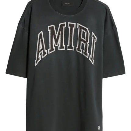 Amiri  Follow Vintage Oversized T-shirt in Cotton Black