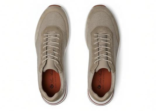 Loro Piana Week End Walk Sneaker  Pecora Nera "Wheat Stitch"