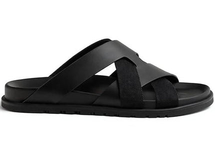 Hermes Kazimir Sandal "Black"