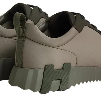 Hermès Pre-Owned Bouncing sneakers "Green"