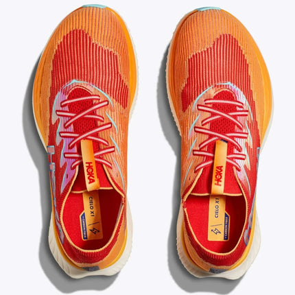 HOKA Cielo X1 "Cerise / Solar Flare"
