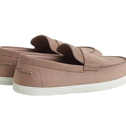 Hermes Job Loafer "Pale Pink"