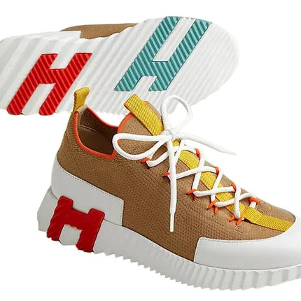 Hermes Lift Slip-on "Multicolore Beige Lin"
