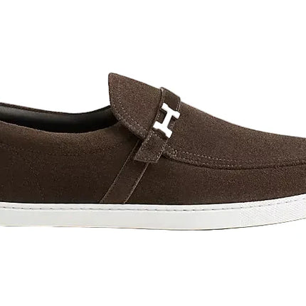Hermes Like Loafer "Bark"