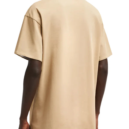 Moncler Logo Reversible T-Shirt Beige