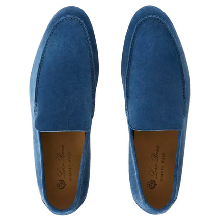 Loro Piana Summer Walk Loafer "Navy Blue"