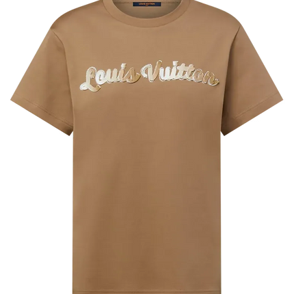 Louis Vuitton Gradient Signature T-Shirt "Chanterelle"