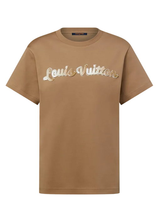 Louis Vuitton Gradient Signature T-Shirt "Chanterelle"