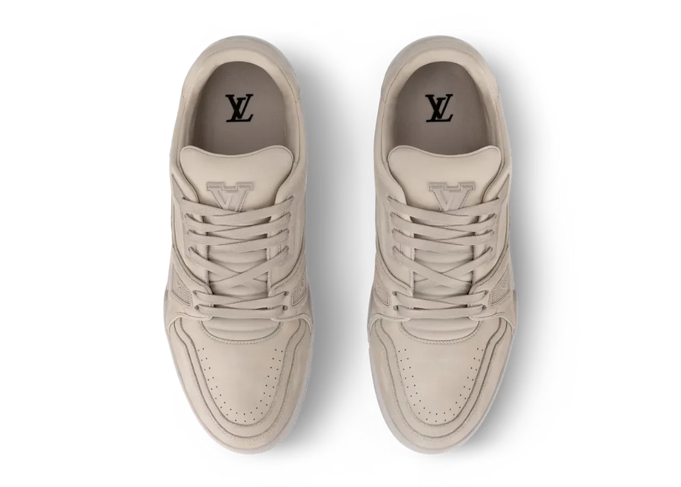 Louis Vuitton Trainer Distressed "Beige"