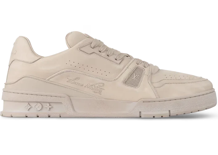 Louis Vuitton Trainer Distressed "Beige"