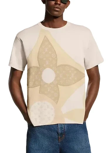 Louis Vuitton Patchwork Signature Short-Sleeved Crewneck