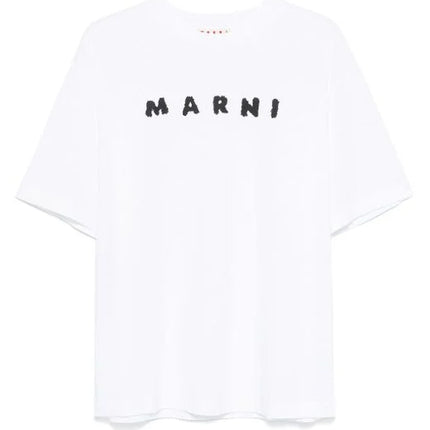 Marni Logo Printed Crewneck T-Shirt
