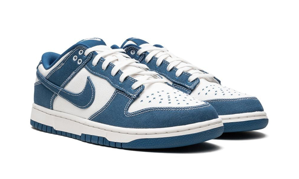 Dunk Low  "Shashiko - Industrial Blue"