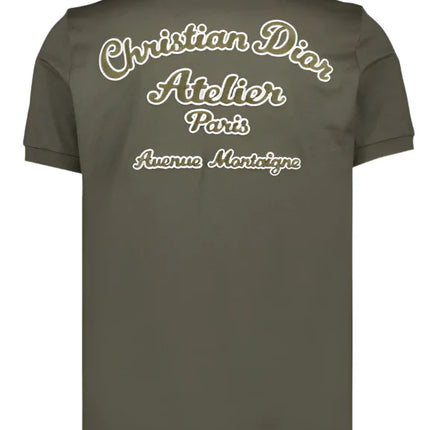 Christian Dior Atelier Polo Shirt 'Green'