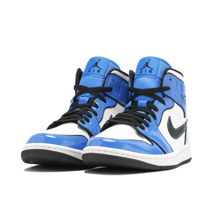 AIR JORDAN 1 MID SIGNAL BLUE