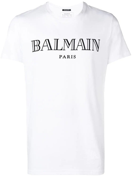 Balmain logo print T-shirt
