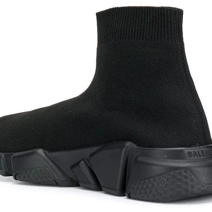 Balenciaga Speed 2.0 LT Black Knit Upper with Rubber Sole