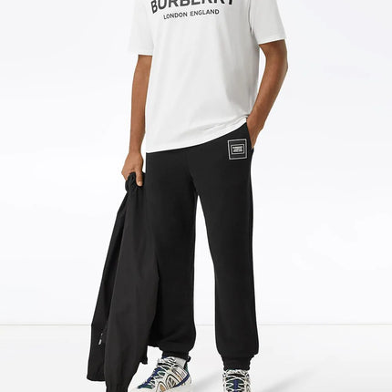 BURBERRY Logo Print Cotton T-shirt