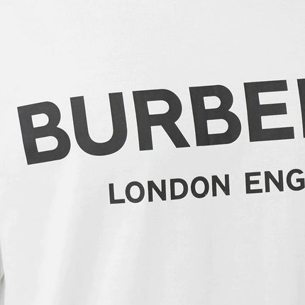 BURBERRY Logo Print Cotton T-shirt