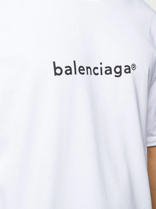 BALENCIAGA Copyright logo medium-fit T-shirt