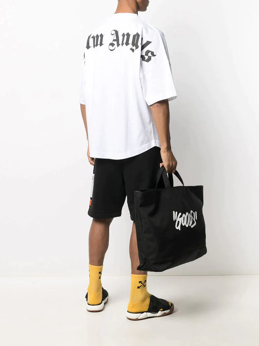 Palm Angels Logo Over T-shirt Palm Angels