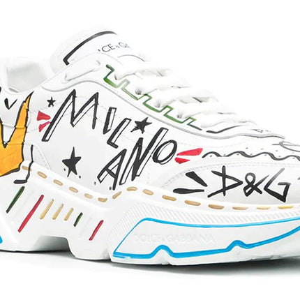 Dolce & Gabbana hand-painted Daymaster sneakers