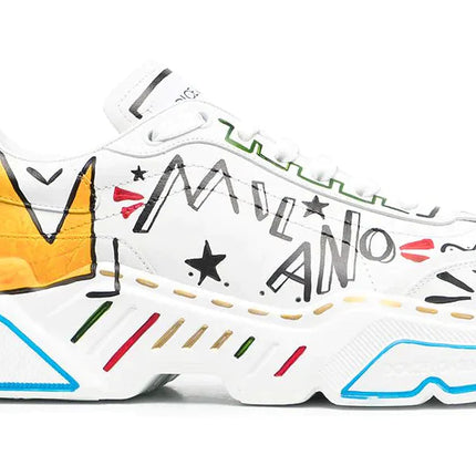Dolce & Gabbana hand-painted Daymaster sneakers