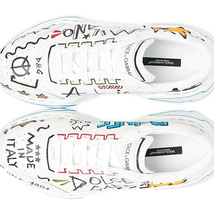 Dolce & Gabbana hand-painted Daymaster sneakers