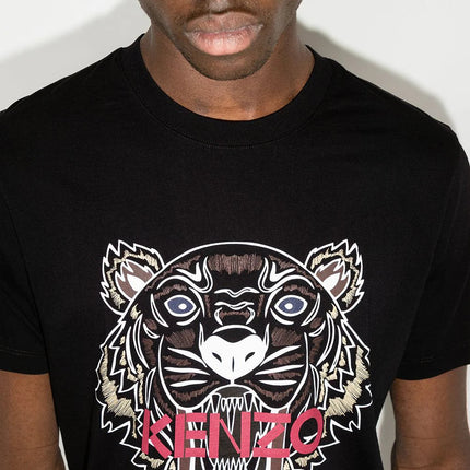 Kenzo Tiger-print cotton T-shirt