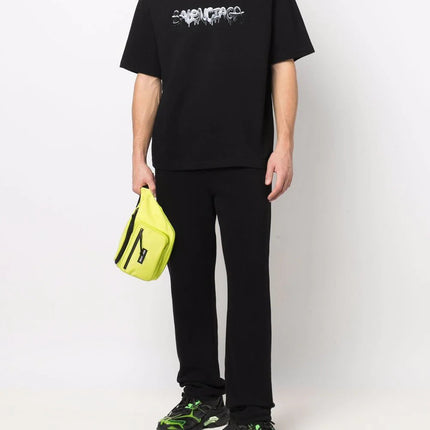 Balenciaga logo printed crew neck T-shirt