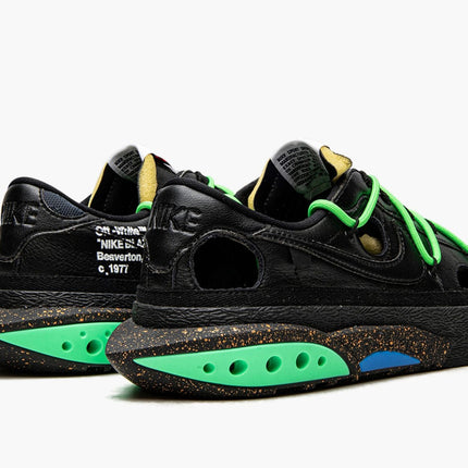 BLAZER LOW "Off-White - Black / Electro Green"