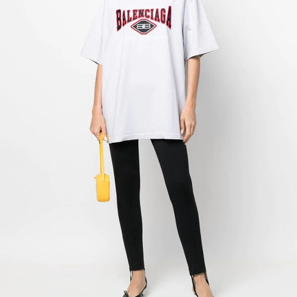 Balenciaga logo-embroidered short-sleeved T-shirt