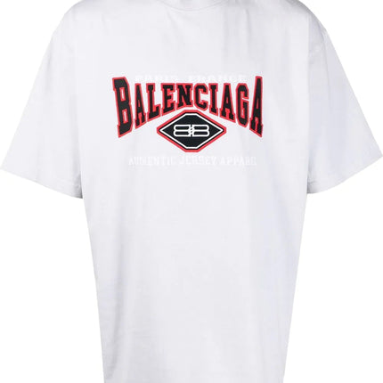 Balenciaga logo-embroidered short-sleeved T-shirt
