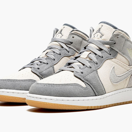 AIR JORDAN 1 MID SE GS "Coconut Milk / Particle Grey"