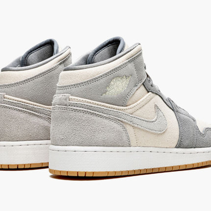 AIR JORDAN 1 MID SE GS "Coconut Milk / Particle Grey"