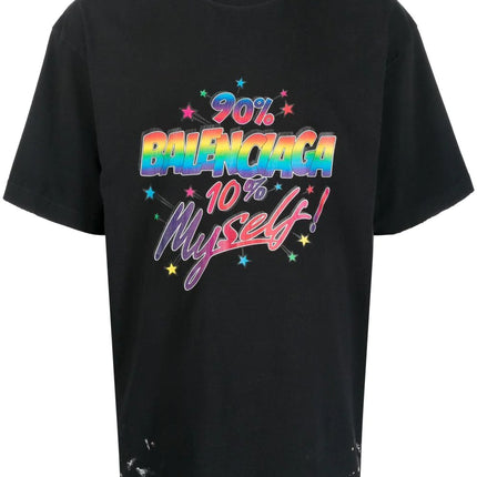 Balenciaga graphic logo-print T-shirt