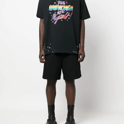 Balenciaga graphic logo-print T-shirt