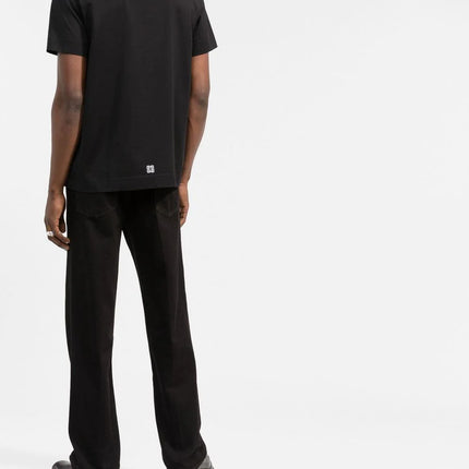 Givenchy College logo-embroidered T-shirt
