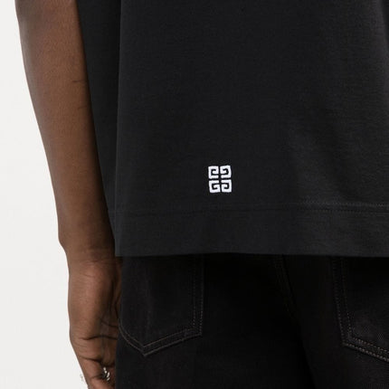 Givenchy College logo-embroidered T-shirt