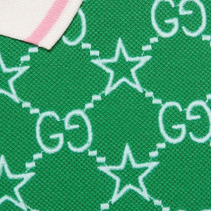 Gucci GG-pattern polo top